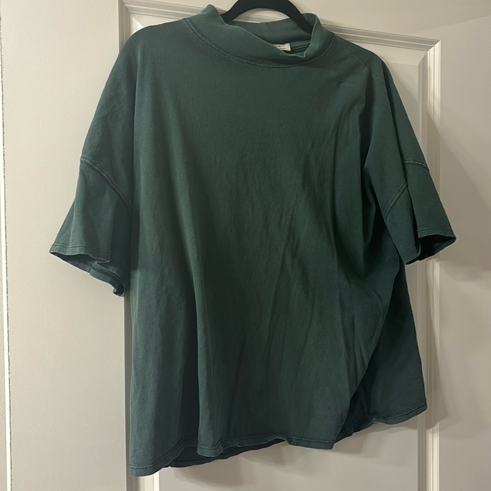 Free People Mockneck T-Shirt